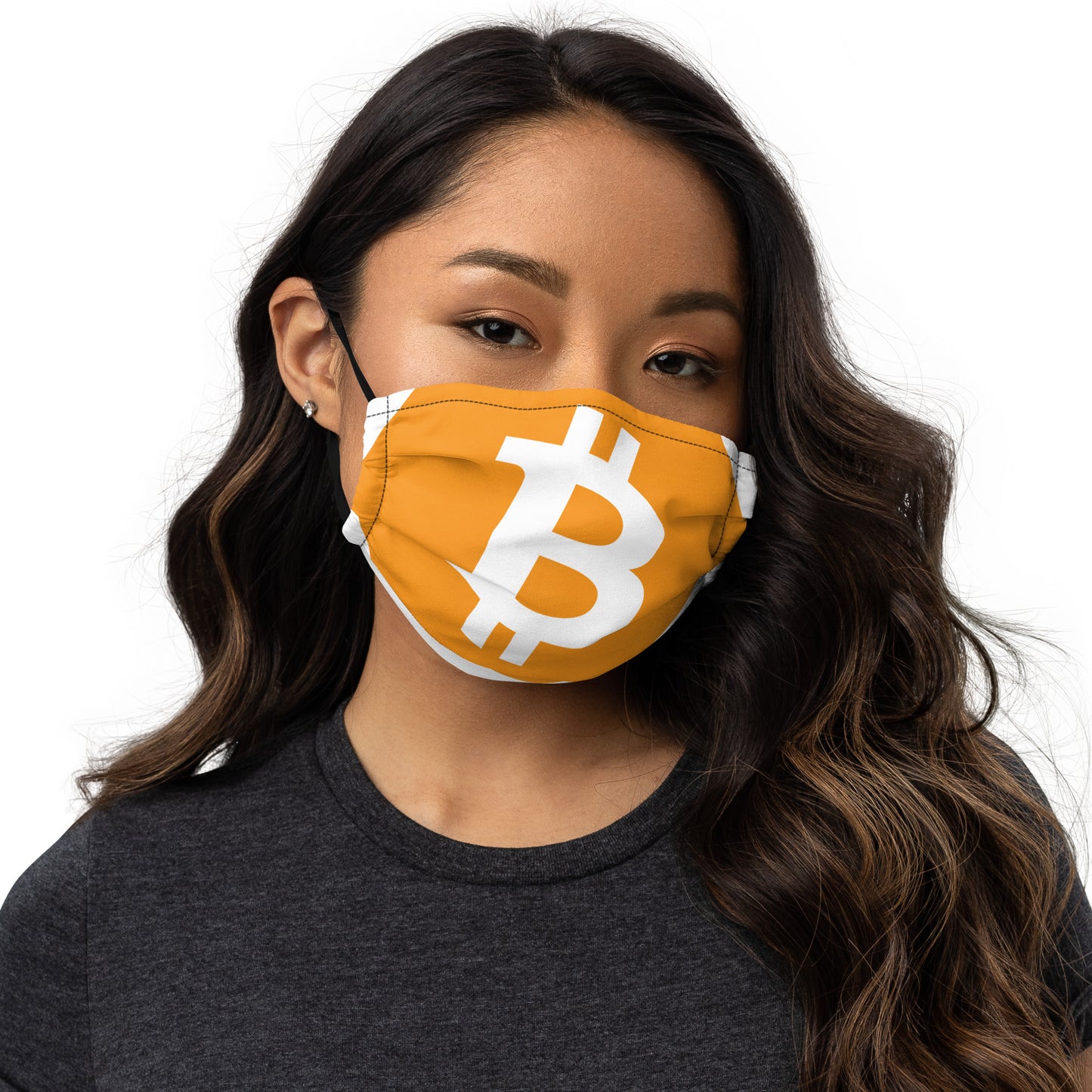 Bitcoin Premium face mask