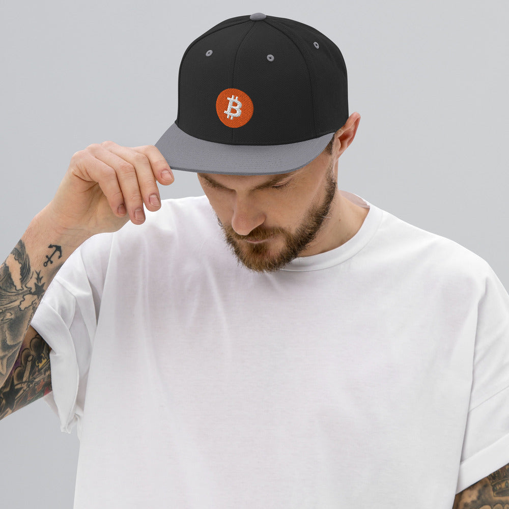 Bitcoin Snapback Hat