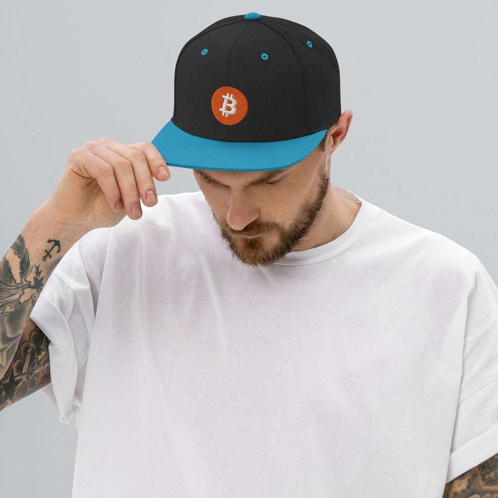 Bitcoin Snapback Hat