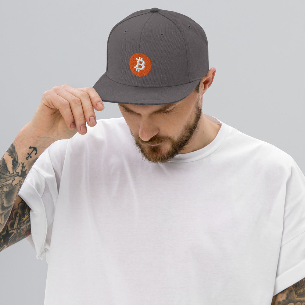 Bitcoin Snapback Hat