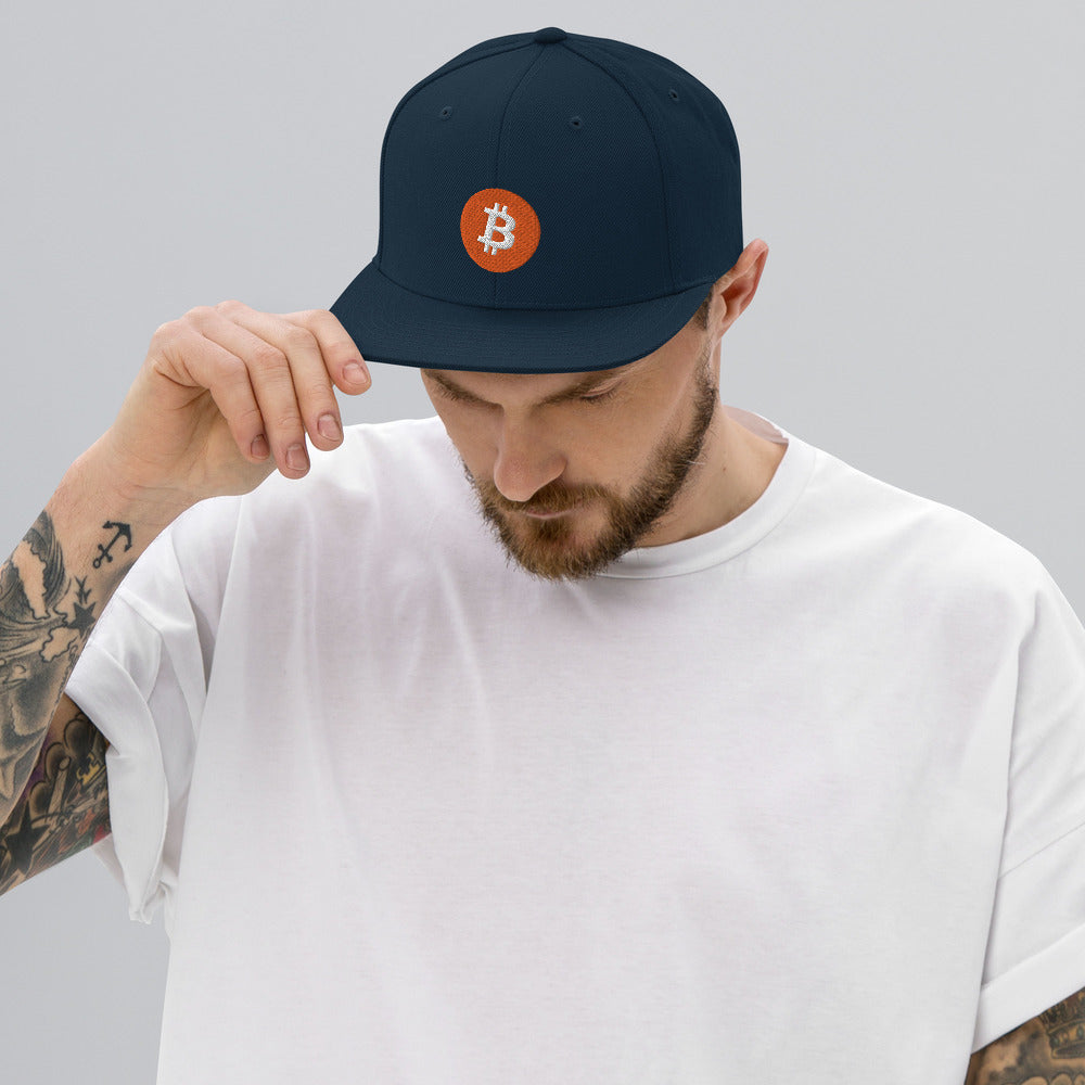 Bitcoin Snapback Hat