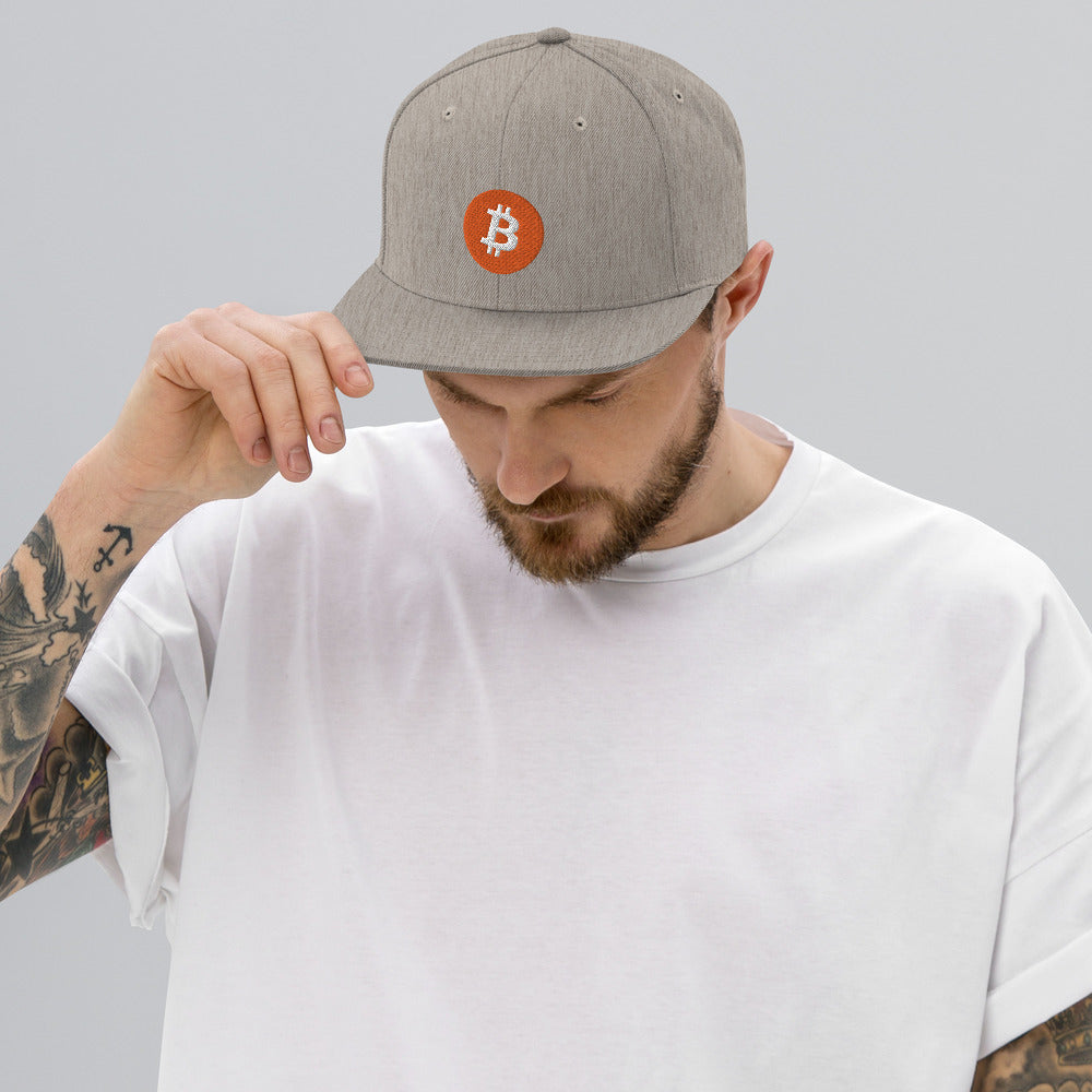 Bitcoin Snapback Hat