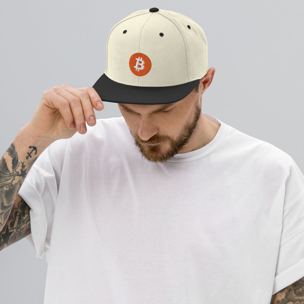 Bitcoin Snapback Hat