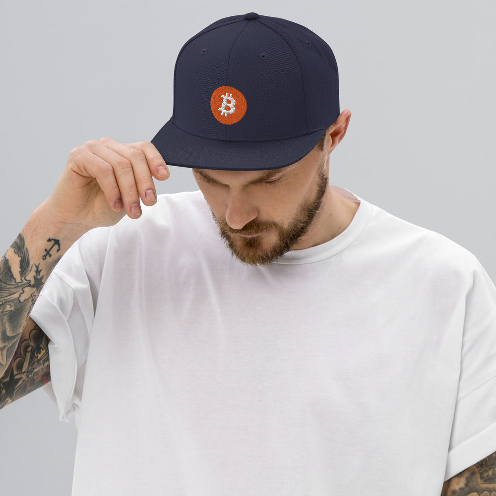 Bitcoin Snapback Hat