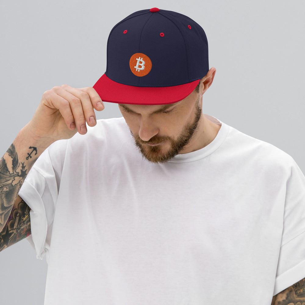 Bitcoin Snapback Hat