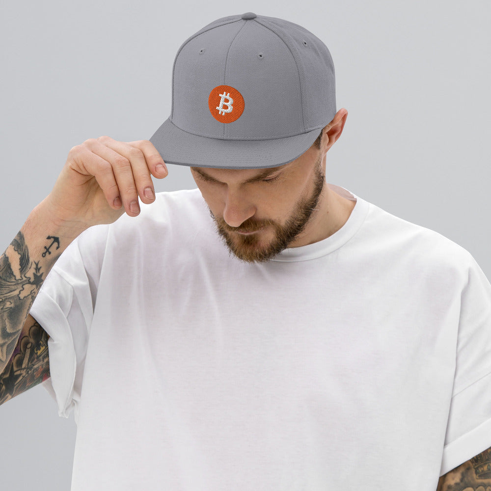 Bitcoin Snapback Hat