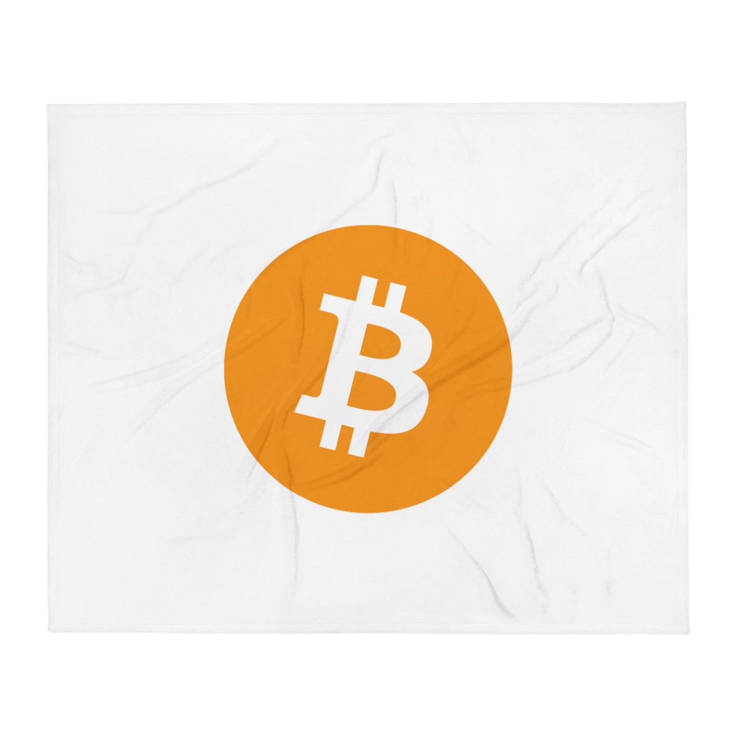 Bitcoin Throw Blanket