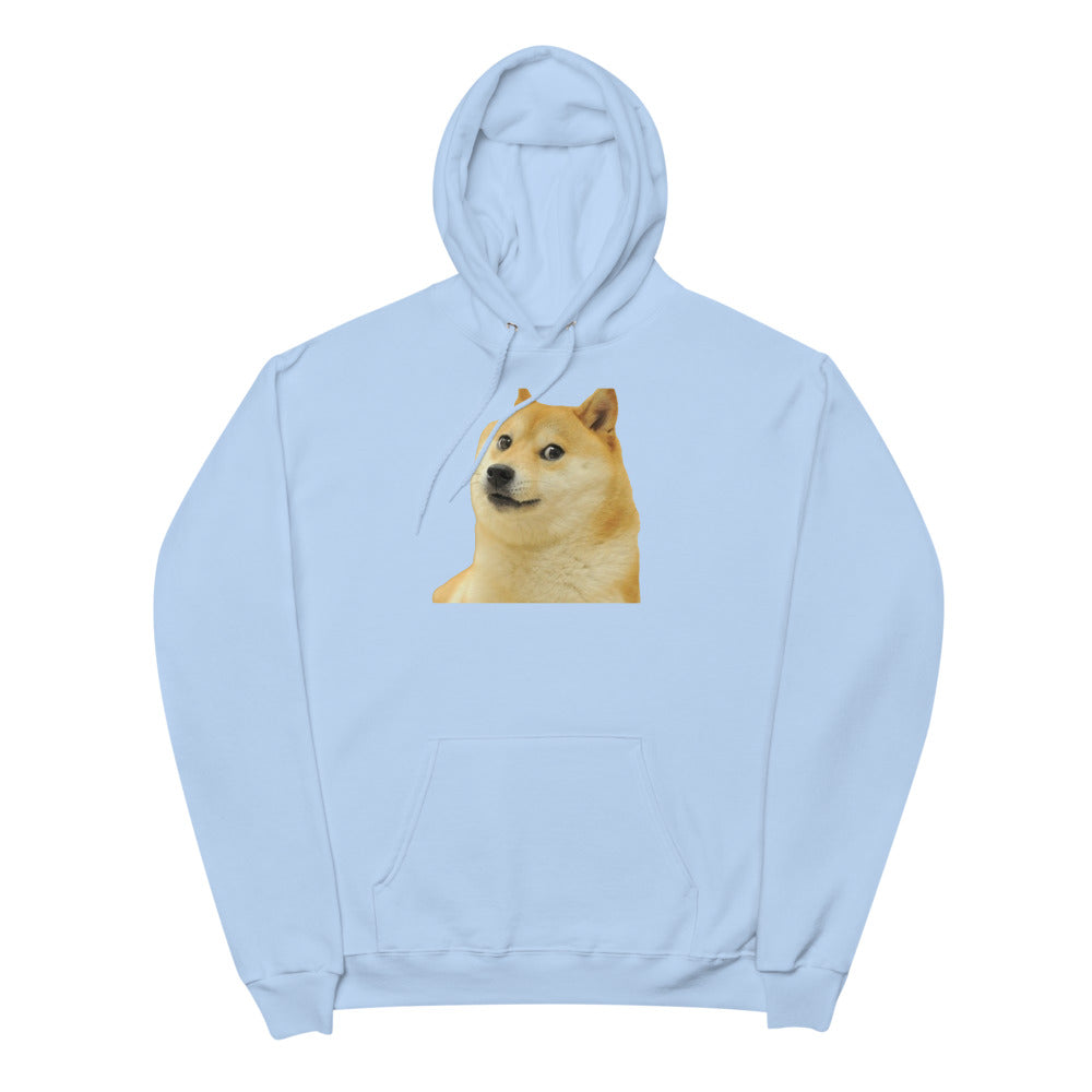 Dogecoin Unisex fleece hoodie