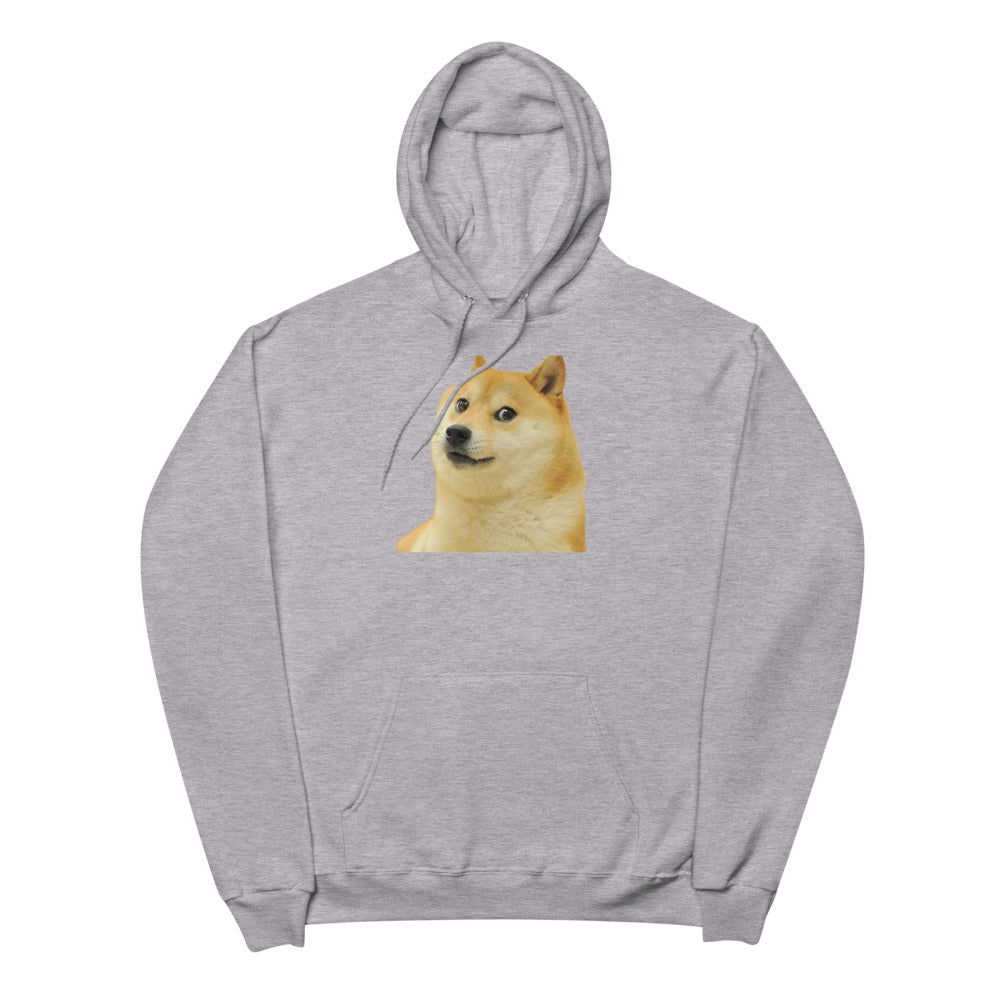 Dogecoin Unisex fleece hoodie