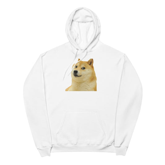 Dogecoin Unisex fleece hoodie